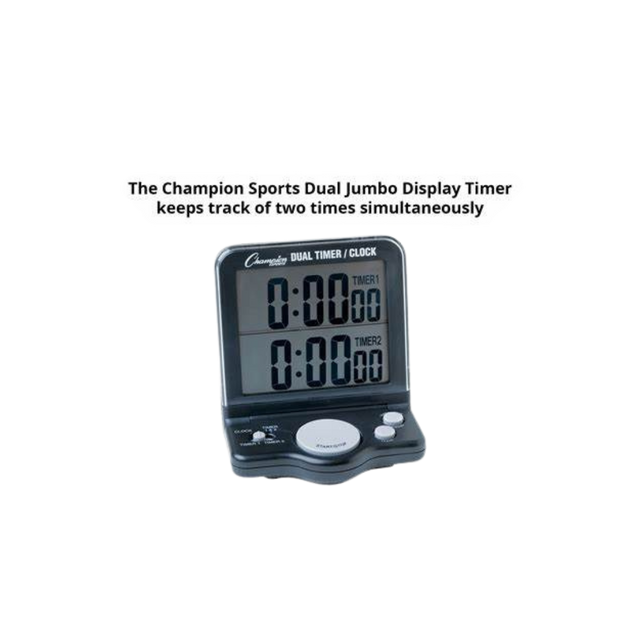 Champion Sports Dual Jumbo Display Timer - Deportes Salvador Colom