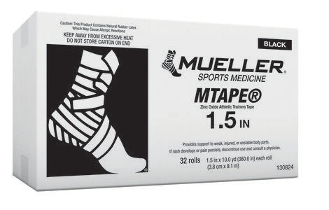 Mueller MTape Black 1.5" X 10 Yd - Deportes Salvador Colom