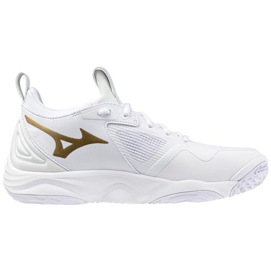 Mizuno Wave Momentum 3 Women (White/Gold) - Deportes Salvador Colom