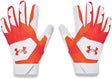 Under Armour UA Clean Up Batting Gloves Large (Orange/White) - Deportes Salvador Colom