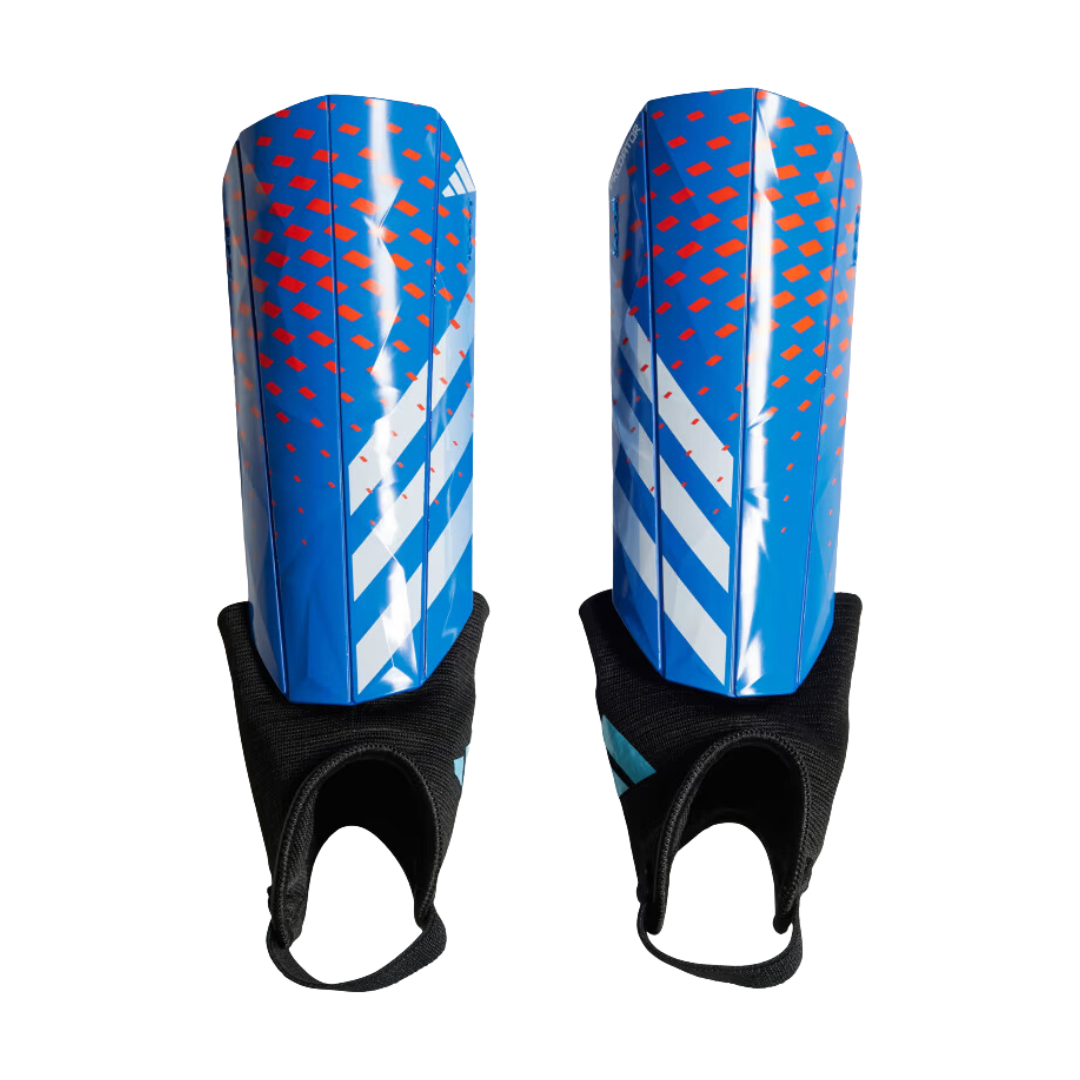 Adidas Youth Predator Shinguard (Blue/Red)