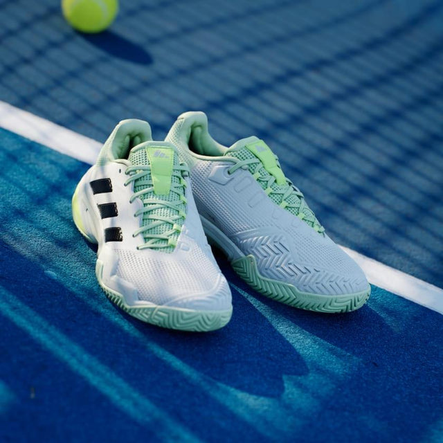 Adidas Barricade 13 Women (White/Green) - Deportes Salvador Colom