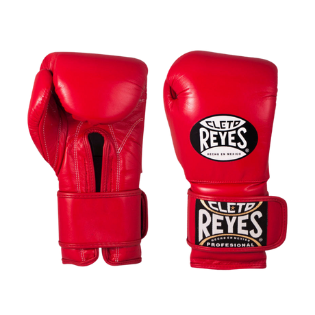 Cleto Reyes Leather Training Gloves Red