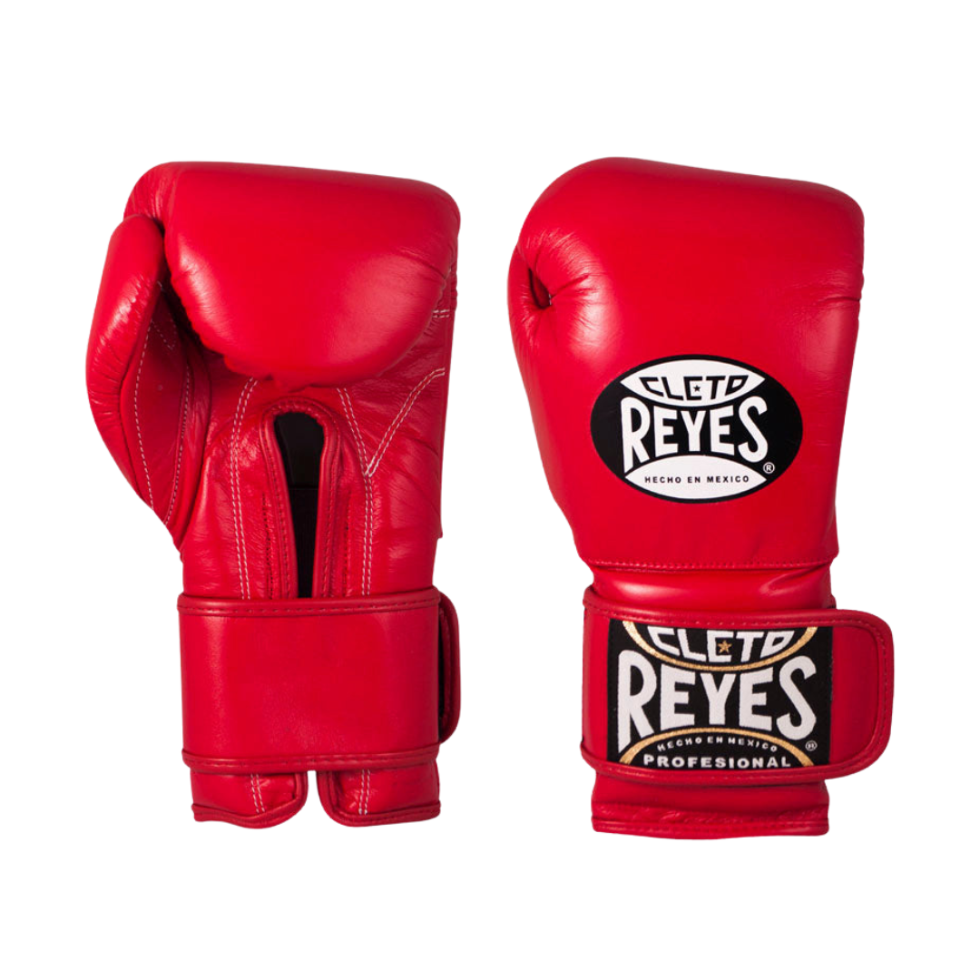 Image of Cleto Reyes Leather Training Gloves Red 16 oz - Deportes Salvador Colom