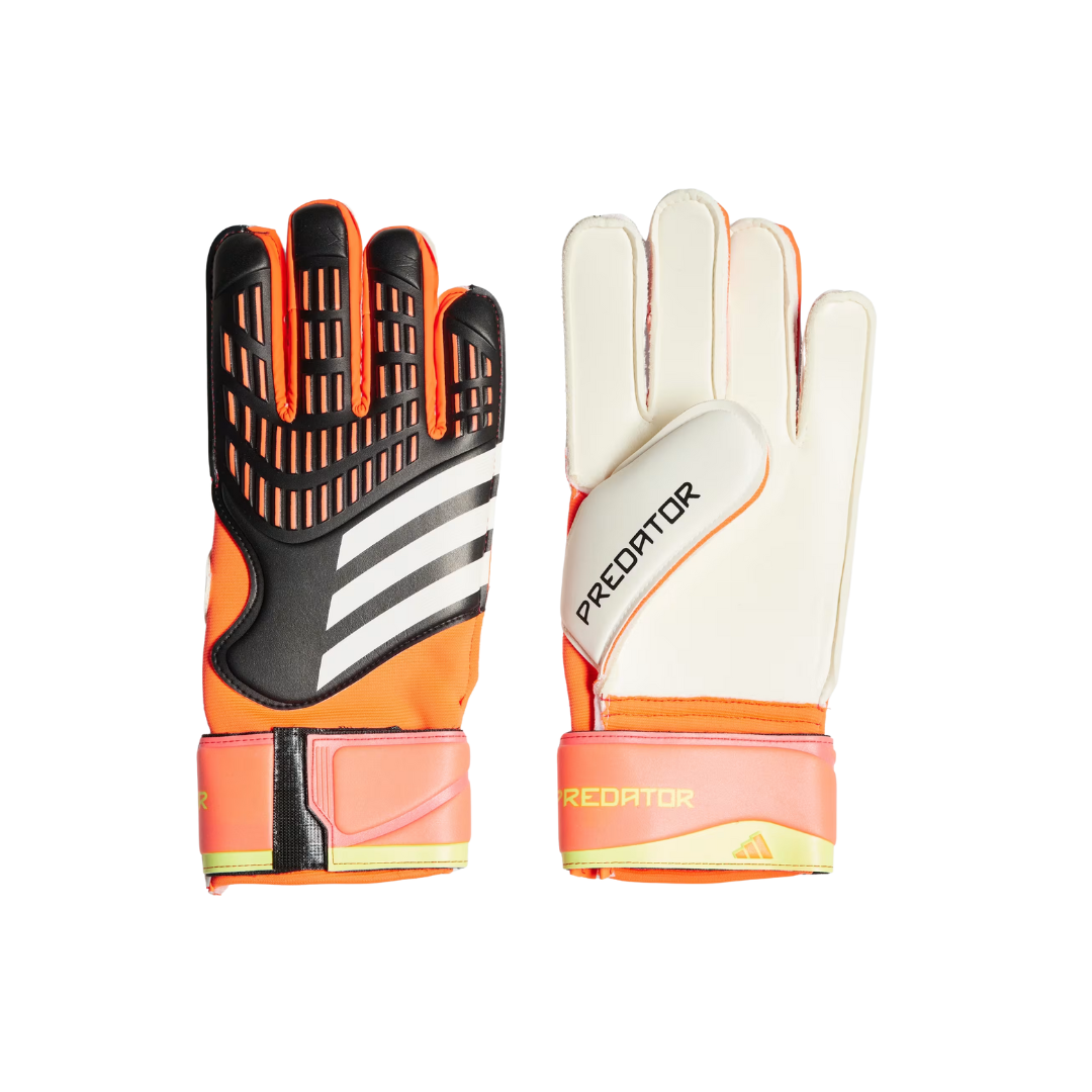 Adidas Adult Predator Goalie Gloves (Black/Orange) - Deportes Salvador Colom