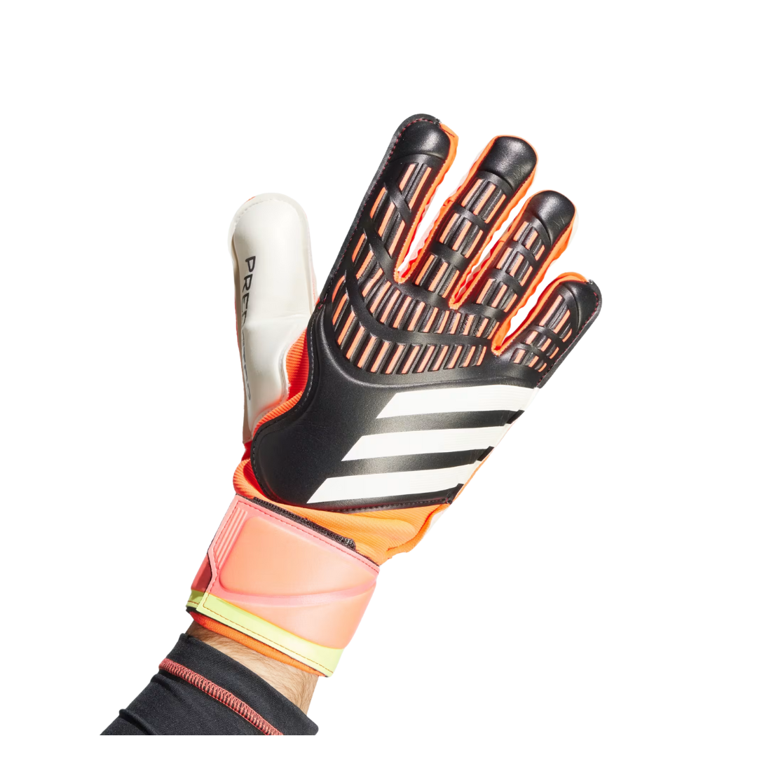 Adidas Adult Predator Goalie Gloves (Black/Orange) - Deportes Salvador Colom