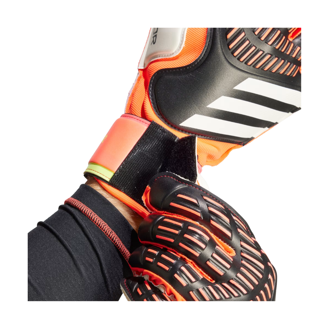 Adidas Adult Predator Goalie Gloves (Black/Orange) - Deportes Salvador Colom