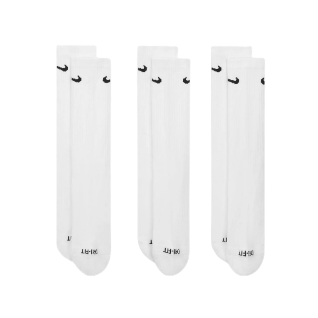 Image of Nike Everyday Cushioned Crew Sock 3-Pack (White) - Deportes Salvador Colom