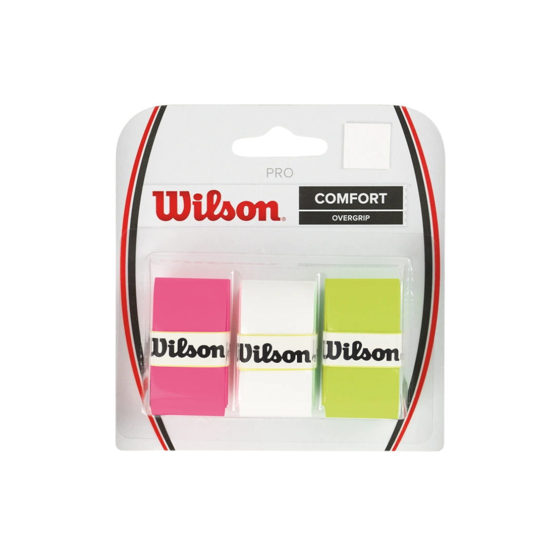Wilson Pro Overgrip 3 Pack (Asstd Color) - Deportes Salvador Colom