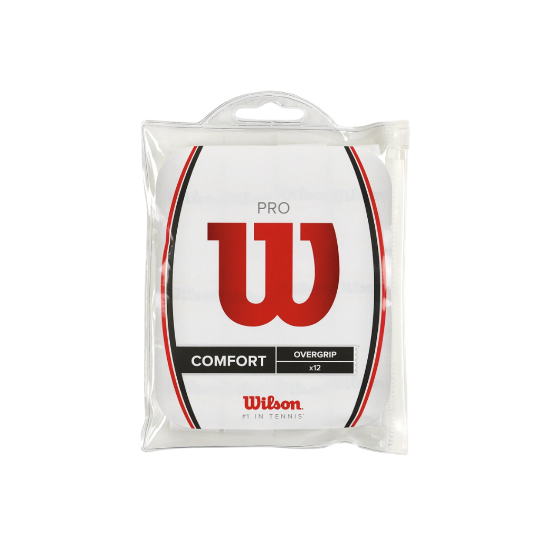 Wilson Pro Overgrips 12pk (White) - Deportes Salvador Colom