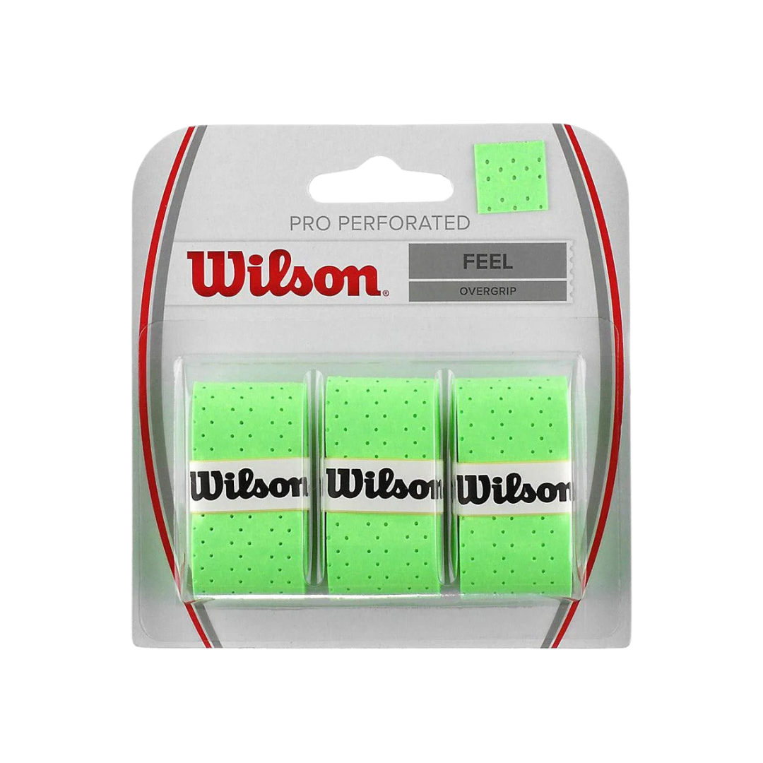 Image of Wilson Pro Perforated Overgrip (Green) - Deportes Salvador Colom
