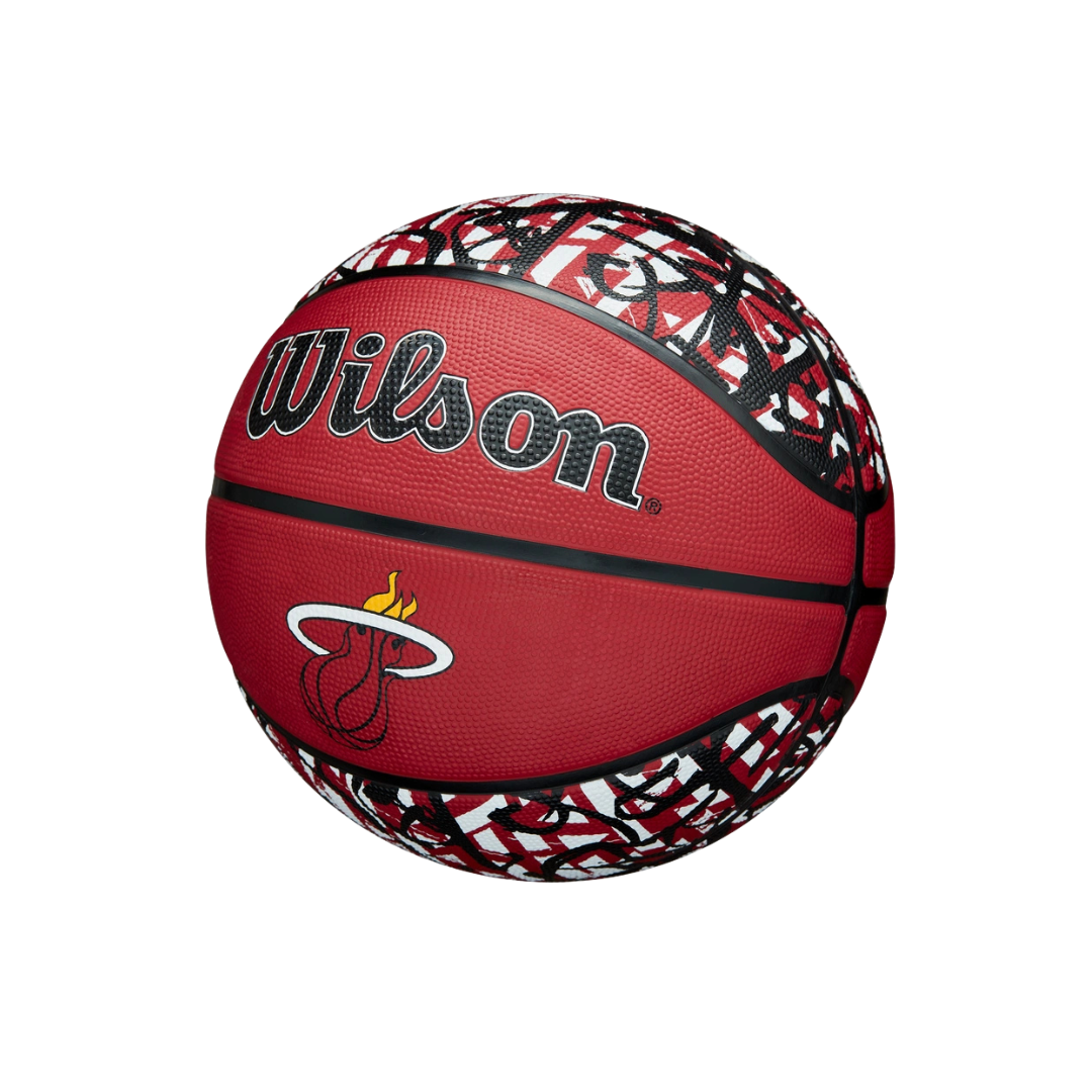 Wilson NBA Team Graffiti Miami Heat Basketball #7 - Deportes Salvador Colom