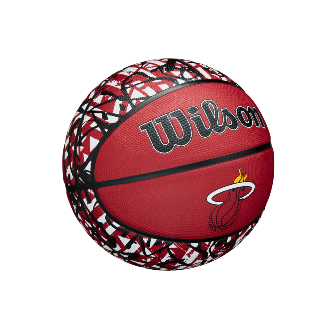 Wilson NBA Team Graffiti Miami Heat Basketball #7 - Deportes Salvador Colom