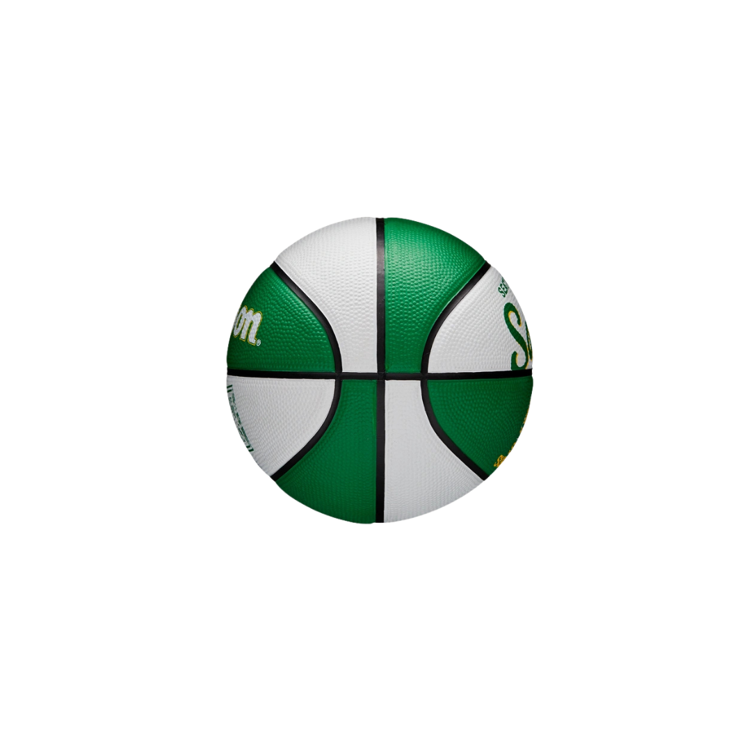 Image of Wilson NBA Team Retro Seattle Supersonics Mini Basketball #3 - Deportes Salvador Colom