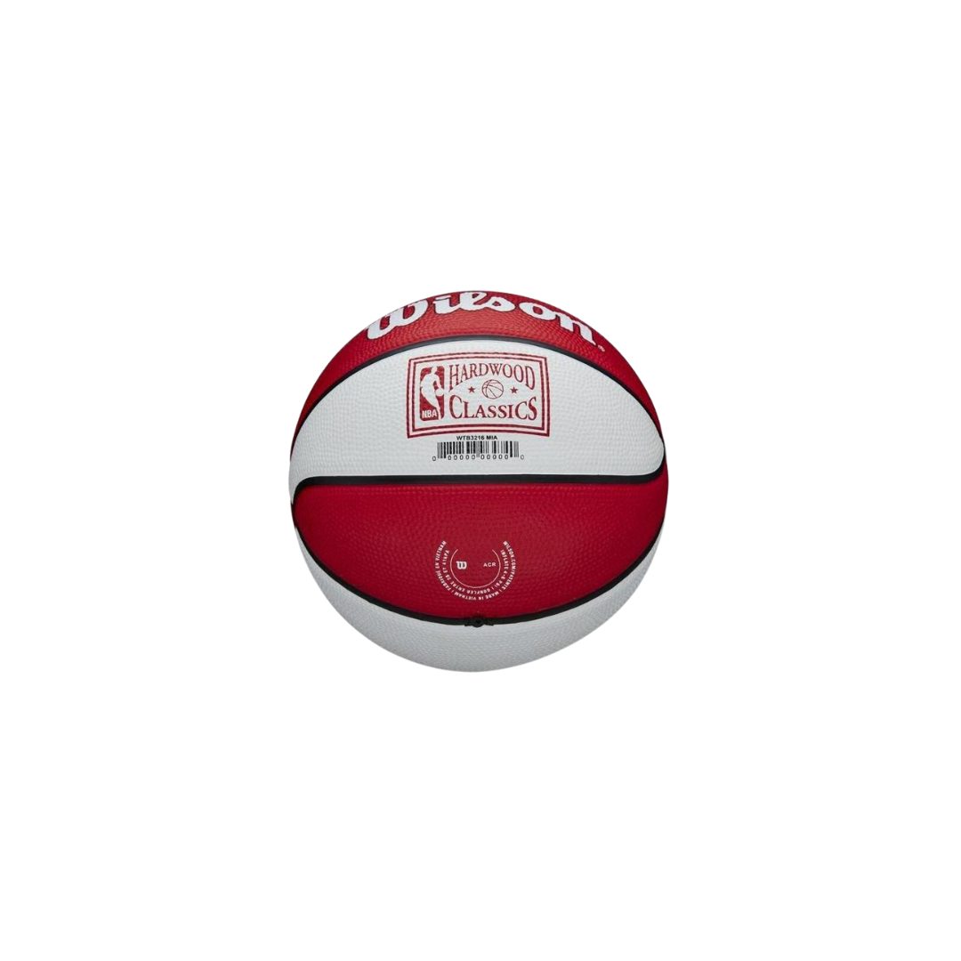 Wilson NBA Team Retro Miami Heat Mini Basketball #3 - Deportes Salvador Colom