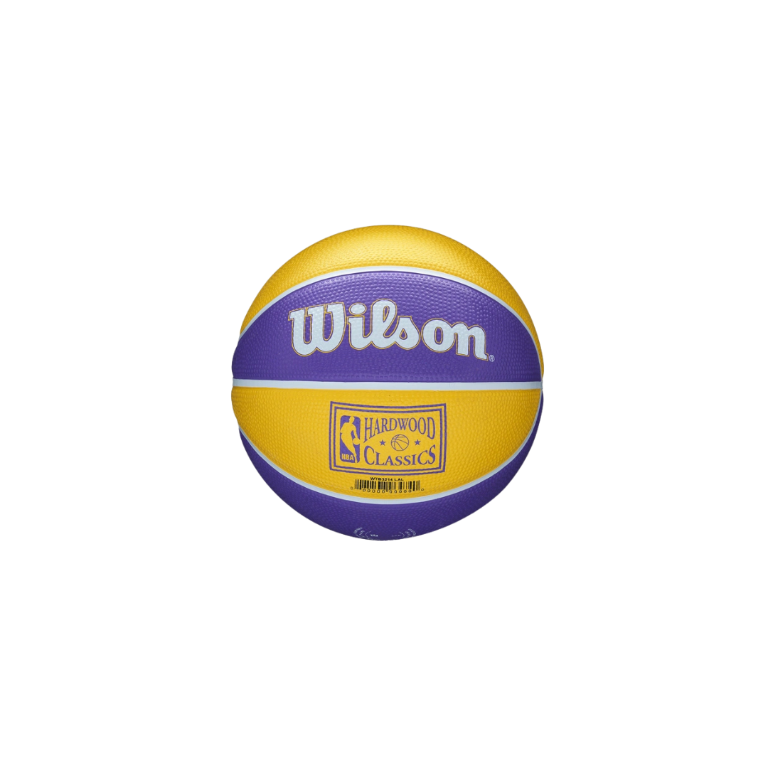 Image of Wilson NBA Team Retro Los Angeles Lakers Mini Basketball #3 - Deportes Salvador Colom