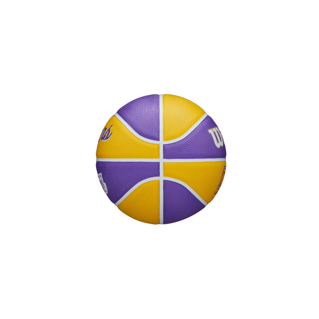 Image of Wilson NBA Team Retro Los Angeles Lakers Mini Basketball #3 - Deportes Salvador Colom