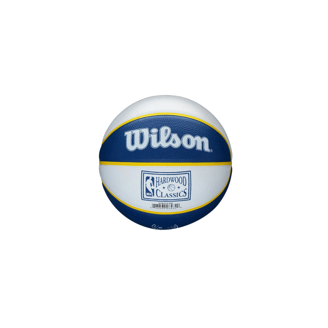 Image of Wilson NBA Team Retro Golden State Warriors Mini Basketball #3 - Deportes Salvador Colom