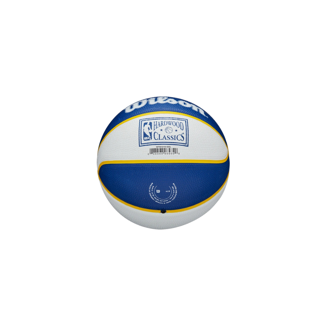 Image of Wilson NBA Team Retro Golden State Warriors Mini Basketball #3 - Deportes Salvador Colom