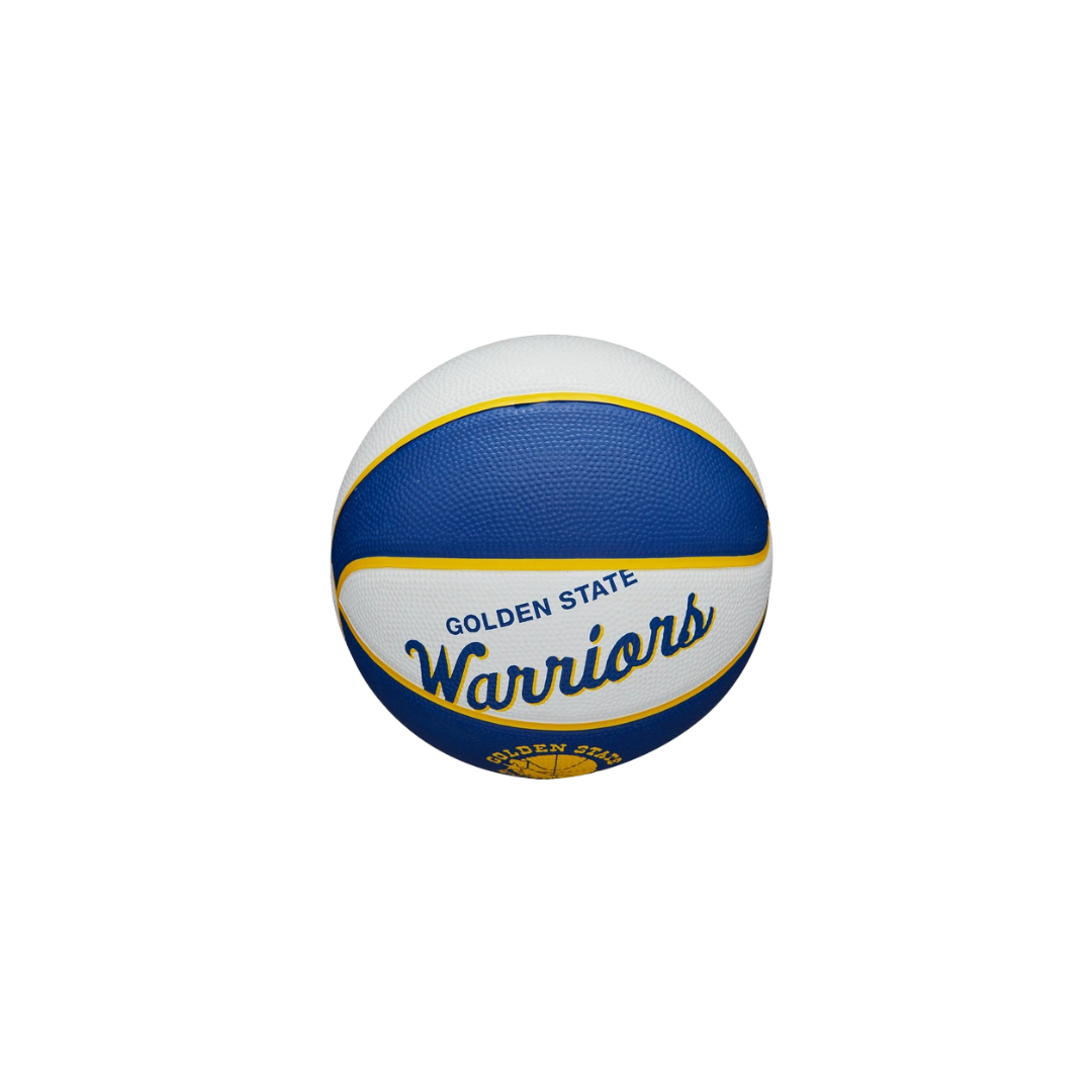 Image of Wilson NBA Team Retro Golden State Warriors Mini Basketball #3 - Deportes Salvador Colom