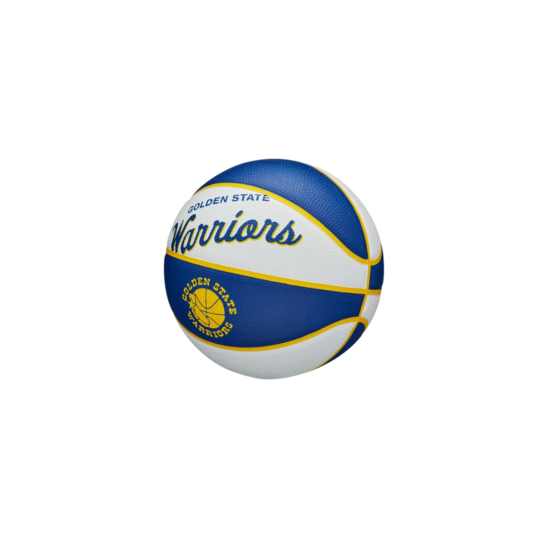 Wilson NBA Team Retro Golden State Warriors Mini Basketball #3 - Deportes Salvador Colom