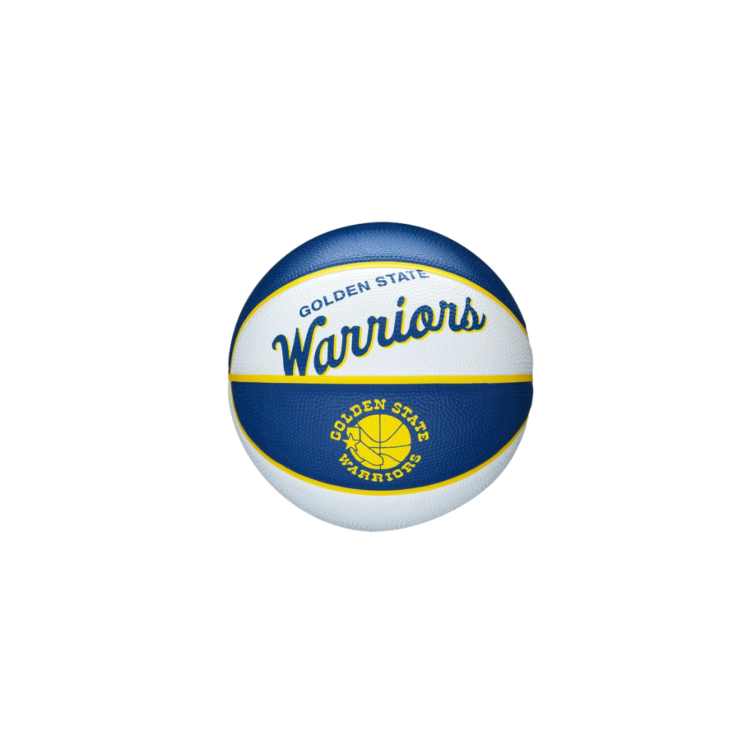 Wilson NBA Team Retro Golden State Warriors Mini Basketball #3 - Deportes Salvador Colom