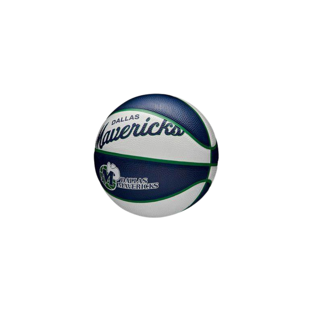 Image of Wilson NBA Team Retro Dallas Mavericks Mini Basketball #3 - Deportes Salvador Colom