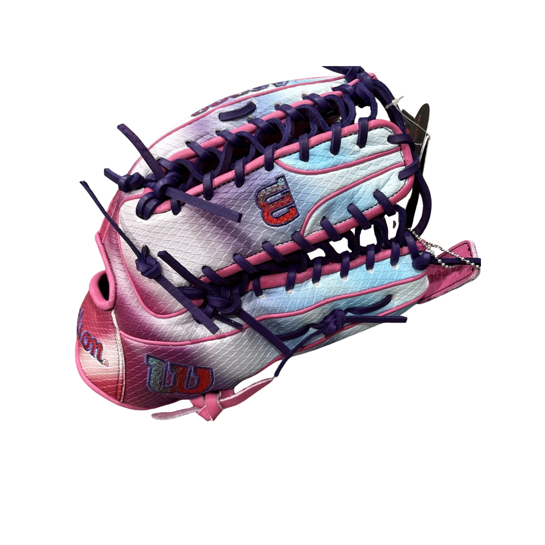 Wilson A2000 OT7 2026 OF Left Hand Thrower 12.75'' (Purple/Pink/White)