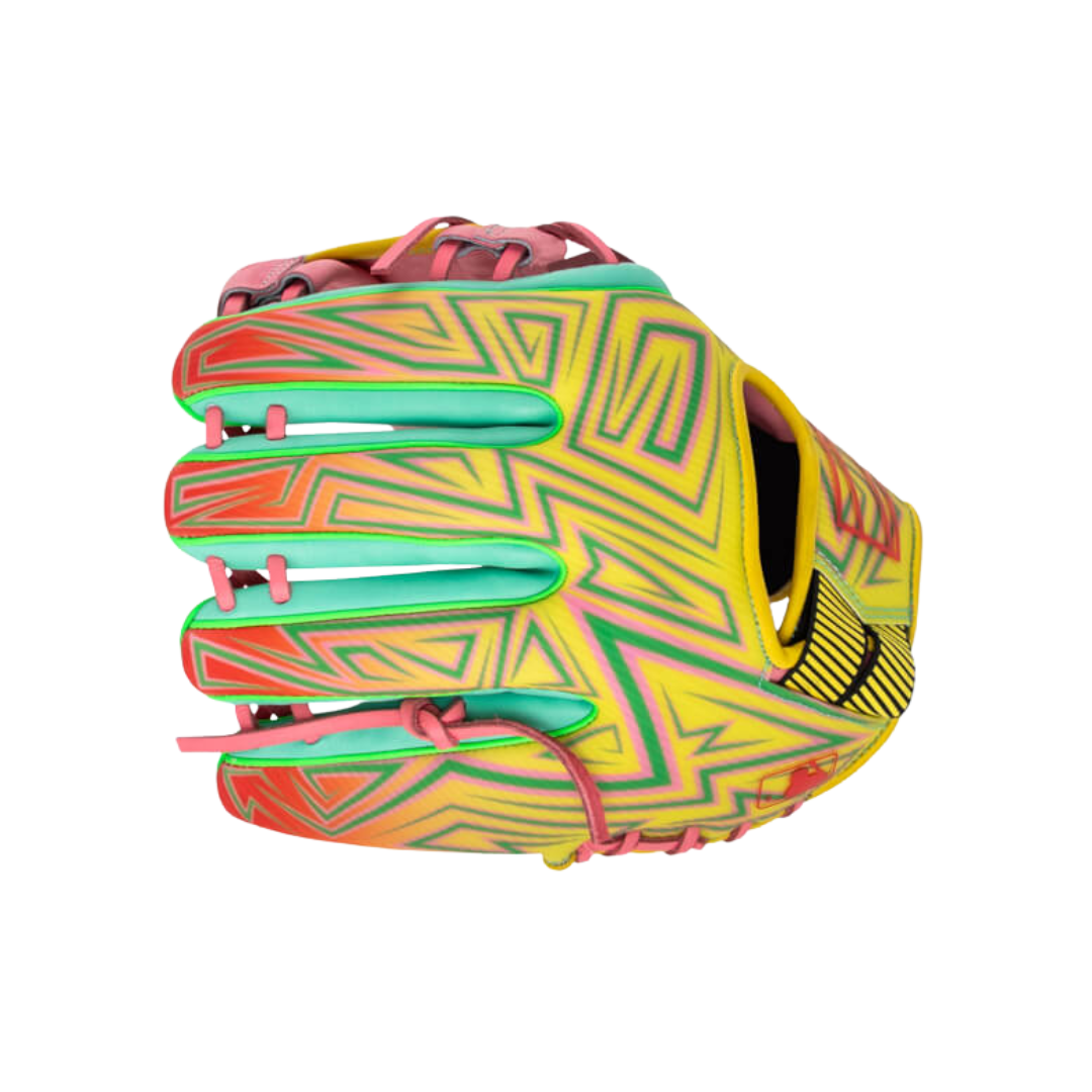 Image of Rawlings REV1X Series IF Glove 11.5'' (Yellow/Pink)