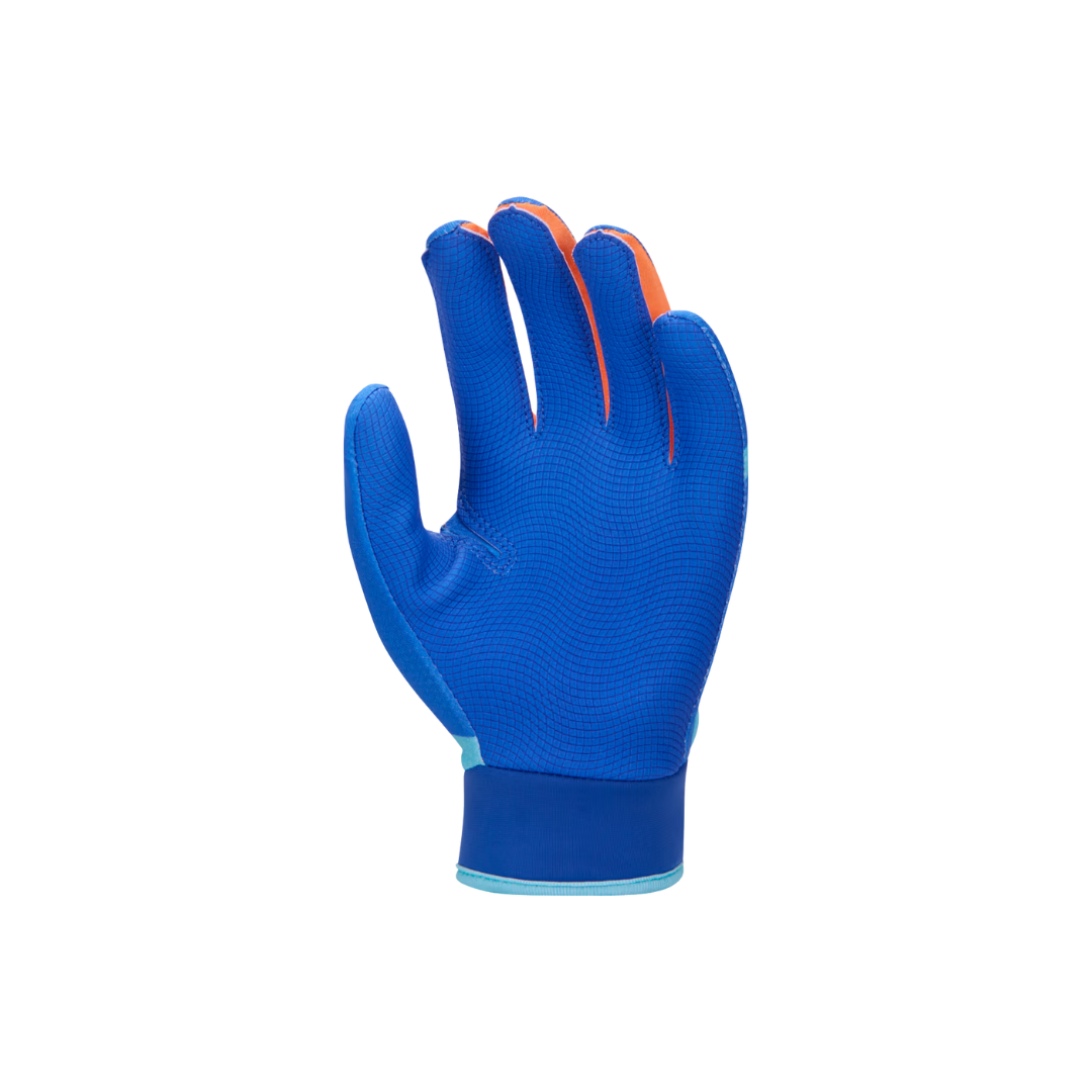 Nike Alpha 2.0 T-Ball Batting Gloves (Blue/Orange)