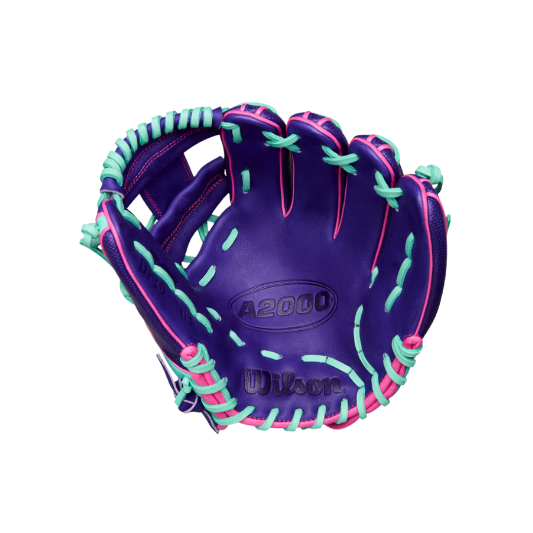 Wilson A2000 DP15 Infield Glove (Purple/Mint/Pink) 11.5''