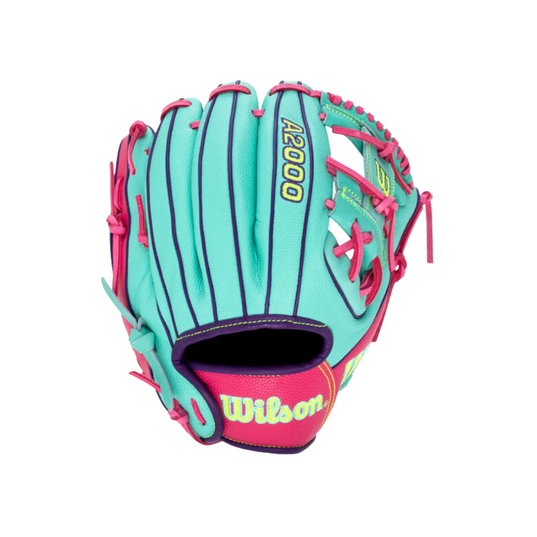 Wilson A2000 DP15 Infield Glove 11.5'' (Purple/Mint/Pink)