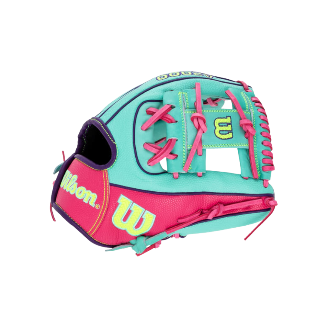 Wilson A2000 DP15 Infield Glove 11.5'' (Purple/Mint/Pink)