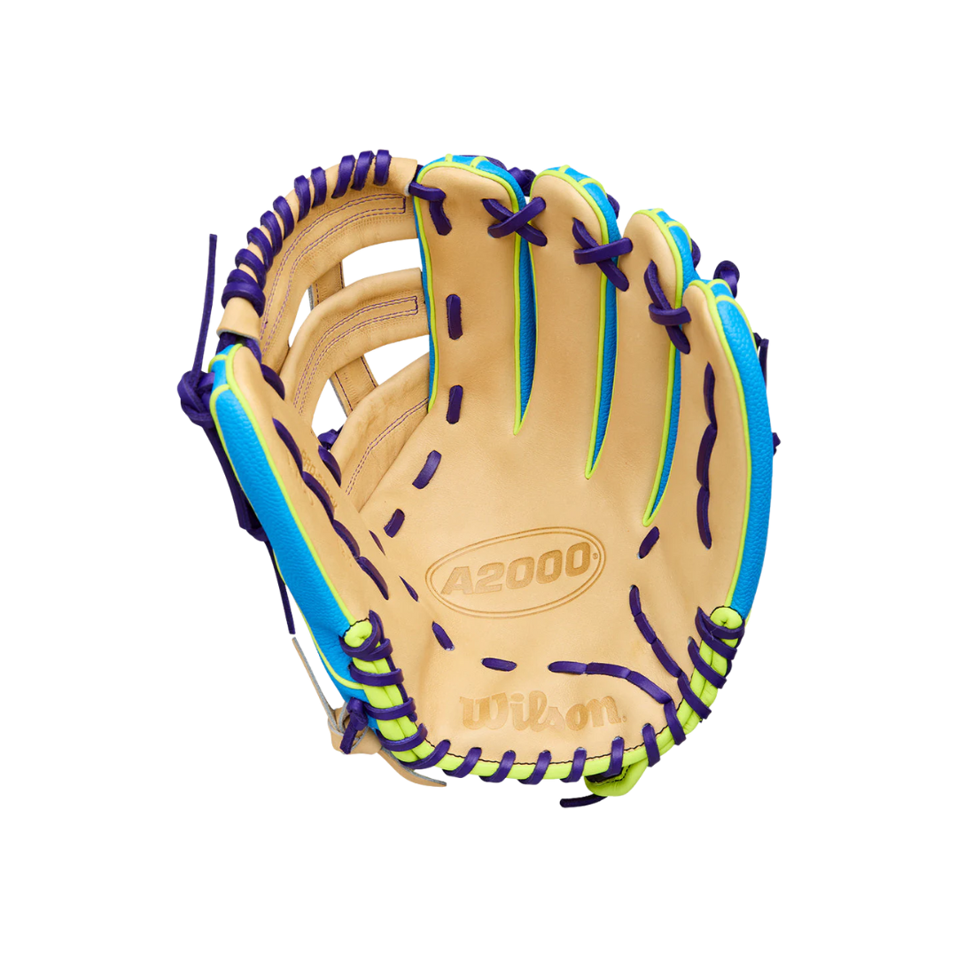 Wilson A2000 1750 OF Left Hand Thrower 12.5'' (Blue/Blonde)