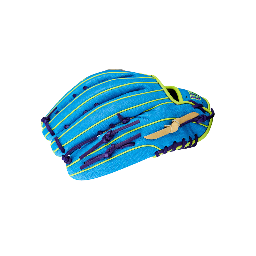 Image of Wilson A2000 1750 OF Left Hand Thrower 12.5'' (Blue/Blonde)