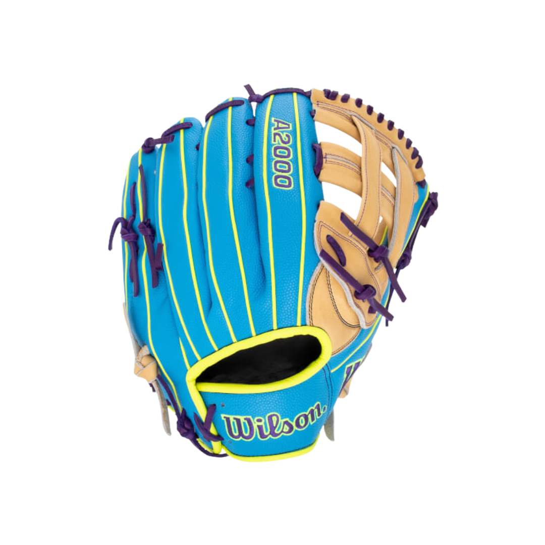 Wilson A2000 1750 OF Glove 12.5'' (Blue/Blonde/Purple)