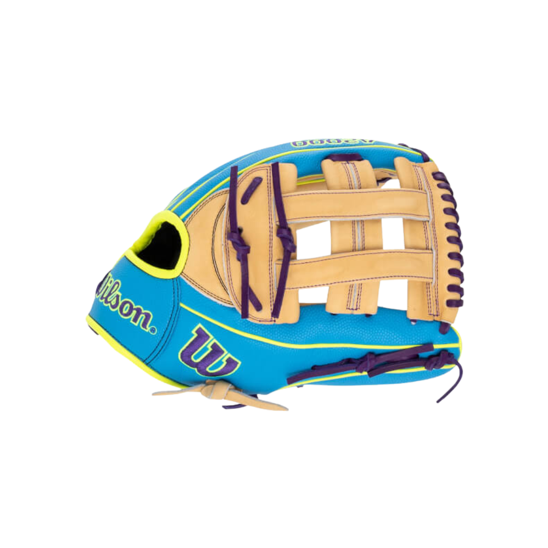 Wilson A2000 1750 OF Glove 12.5'' (Blue/Blonde/Purple)