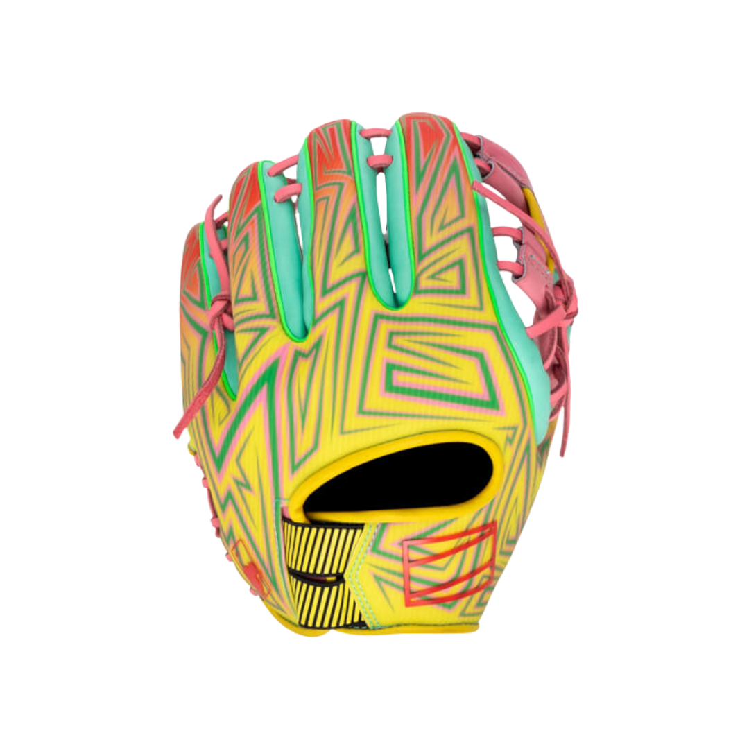 Rawlings REV1X Series IF Glove 11.5'' (Yellow/Pink)