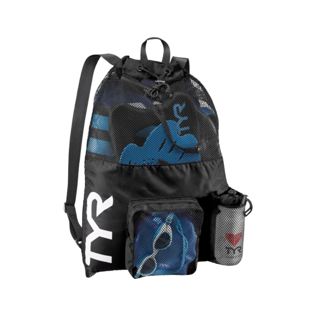 TYR Mesh Mummy Backpack Black - Deportes Salvador Colom
