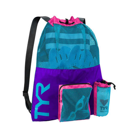 TYR Mesh Mummy Purple/Blue Backpack - Deportes Salvador Colom