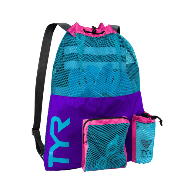 TYR Mesh Mummy Purple/Blue Backpack - Deportes Salvador Colom