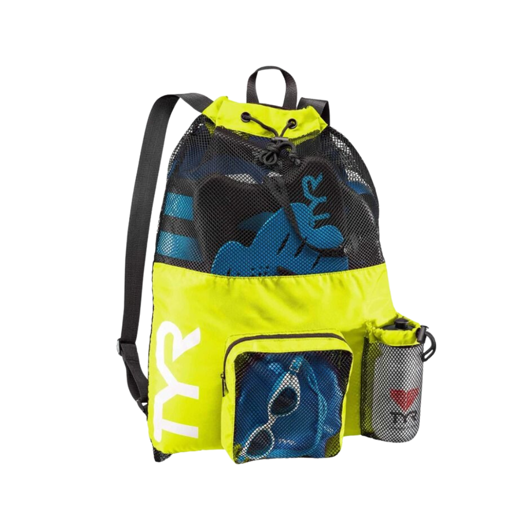 TYR Mesh Mummy Yellow Backpack - Deportes Salvador Colom