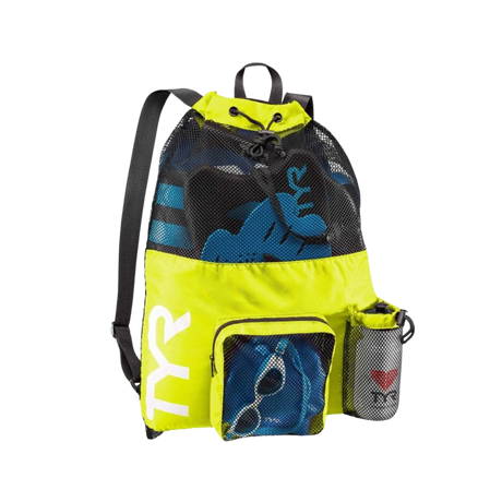 TYR Mesh Mummy Yellow Backpack - Deportes Salvador Colom