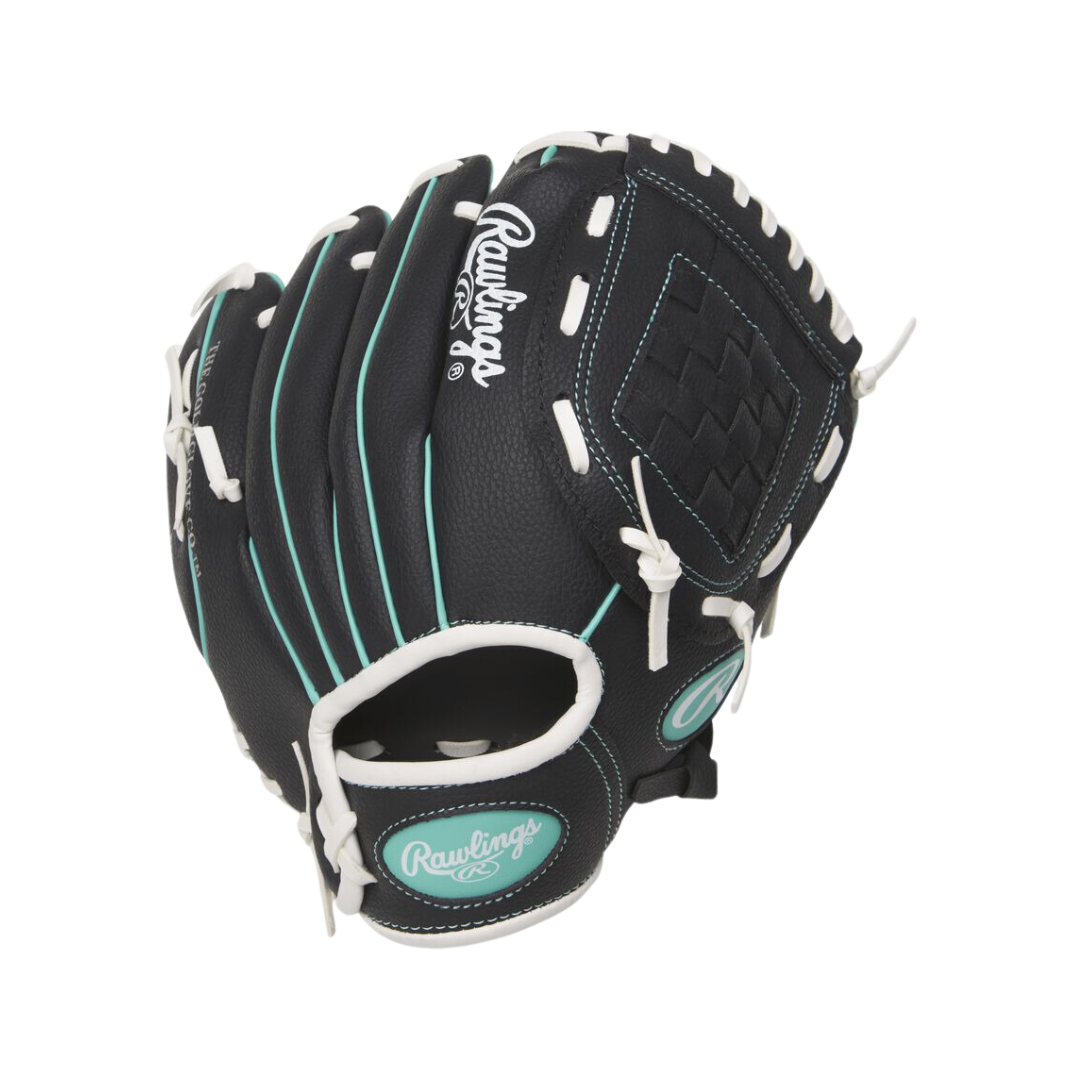 Rawlings Players Glove Black/Mint RH 10''