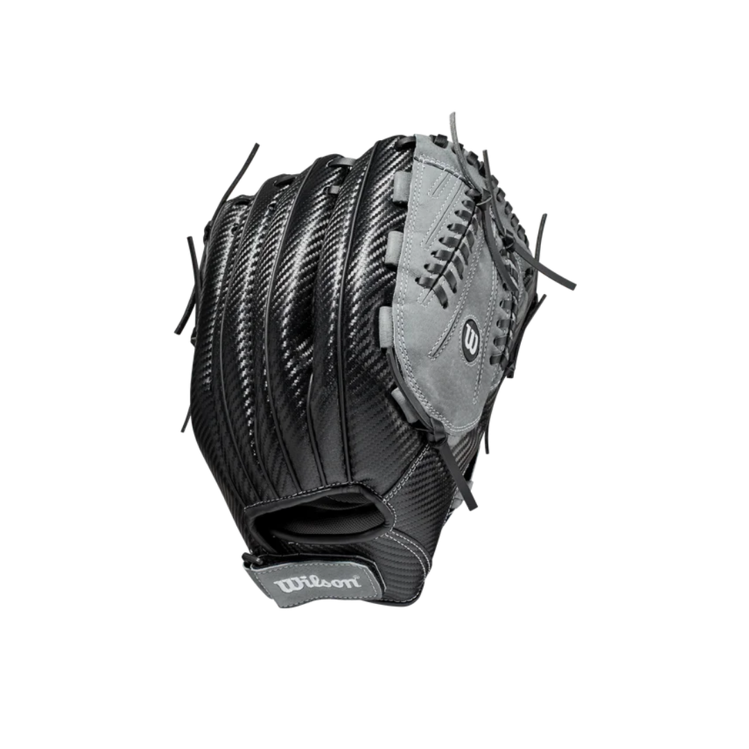 Wilson A360 Slowpitch Softball Glove Left Hand Thrower (Black/Grey) 13'' - Deportes Salvador Colom