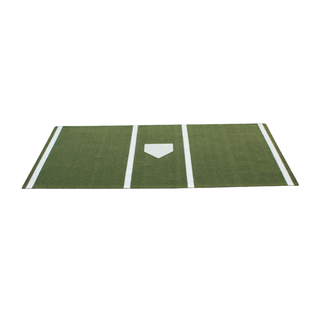 Proper Pitch Home Plate Mat Green 6' x 12' - Deportes Salvador Colom