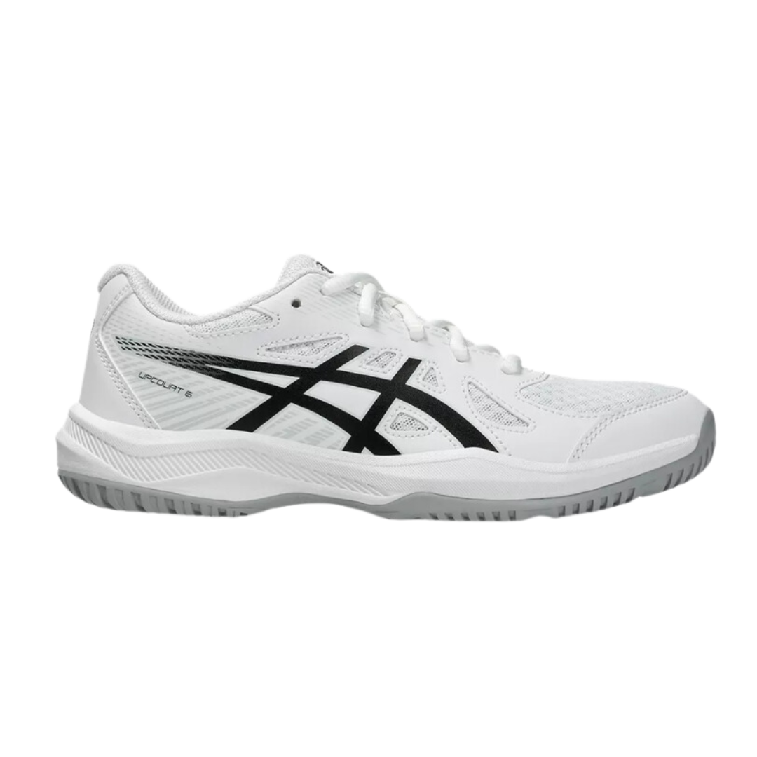 Asics Youth Upcourt 6 (White/Black) - Deportes Salvador Colom