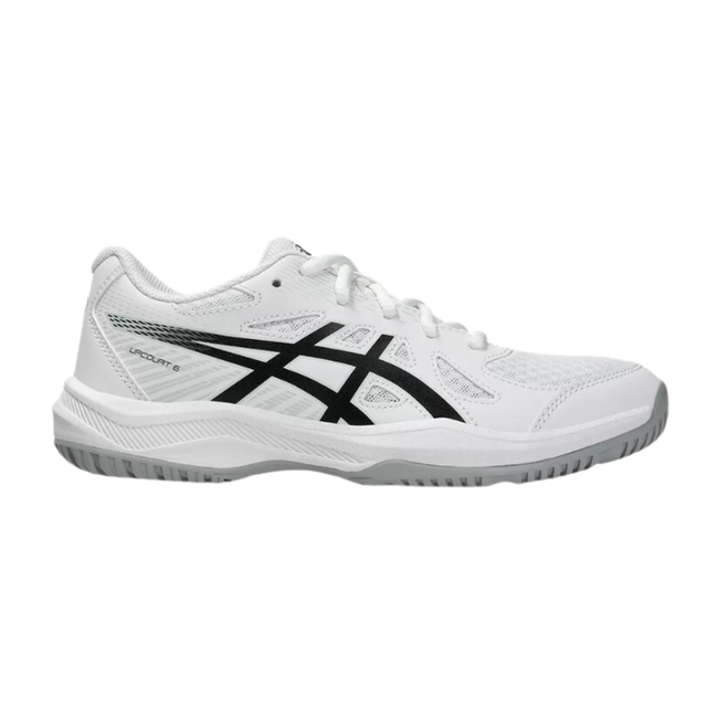 Asics Upcourt 6 Youth (White/Black) - Deportes Salvador Colom