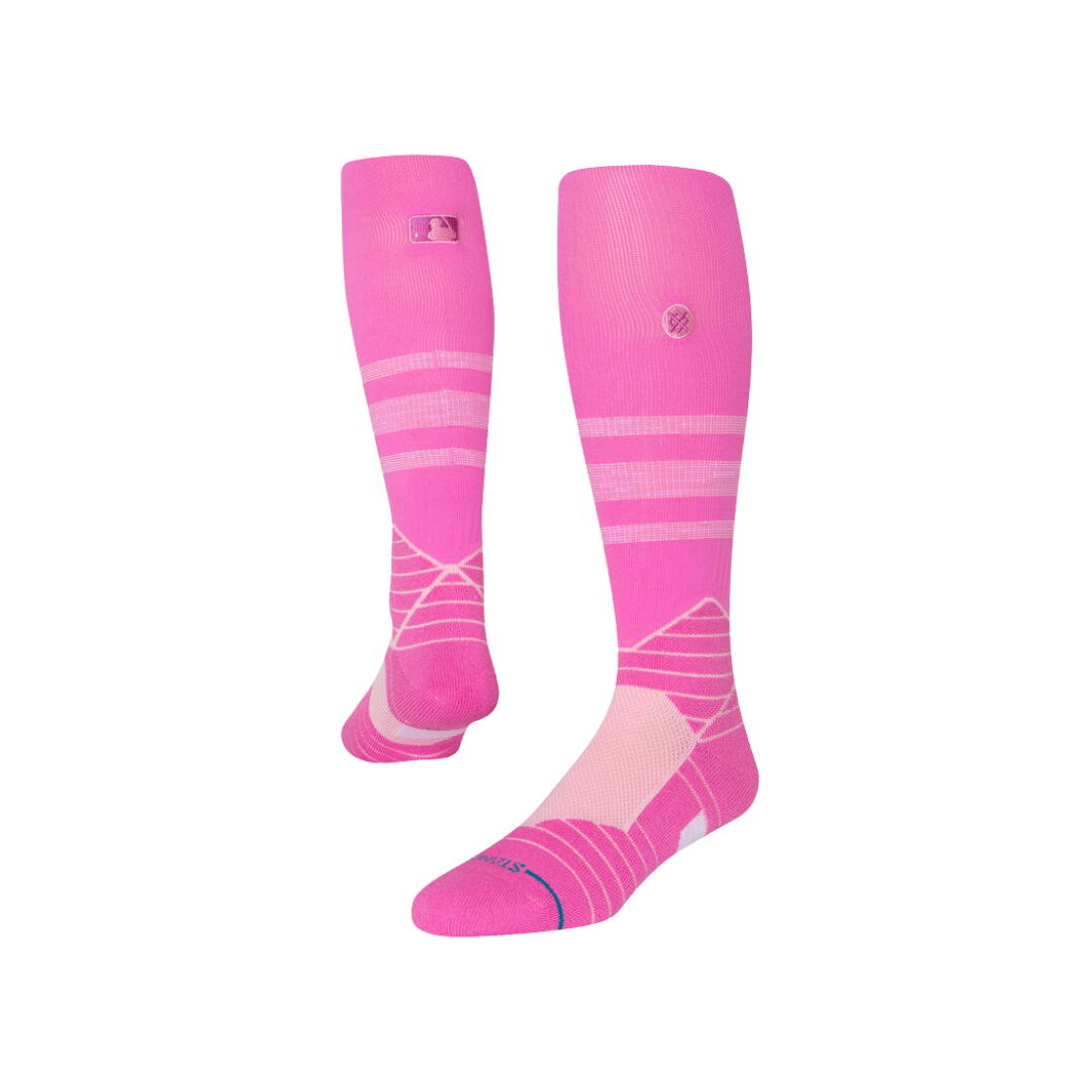 Image of Stance MLB Mother's Day OTC Socks (Pink) - Deportes Salvador Colom