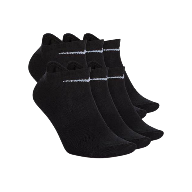 Nike Everyday No Show Socks Black LG 8 12 Deportes Salvador Colom